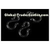 Customized PS S hook for Aluminum Display Rail with surface oxidation