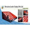 4 Tier Cardboard Counter Display Boxes For Cosmetic / Makeup Promotion