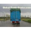 KIC / FUWA 3 Axles Open-Top Van Vehicle For Sea Transport With Abs System