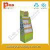 Corrugated Stationery Cardboard Display Stands For Super Market
