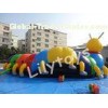 customized inflatable tunnels OEM For outdoor Parties , Quadruple stitching