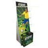 Football Corrugated Cardboard Hook Display Stand With Dembossing