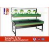 Galvanized 2 Layer Gondola Display Vegetable Fruit Rack High Capacity Shelving