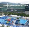 giant inflatable PVC Metal Frame Swimming Pools park Lilytoys for summer holiday