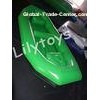 customized Green Kids Inflatable Pools boat Floating With Logo Printing