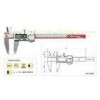 Absolute Origin Electronic Digital Caliper 0 150mm With Clear LCD Readout
