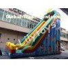 inflatable high slide , Double and quadruple stitched , fireproof tarpaulin