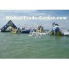 Residential Party Inflatable Water Park For Adults , Digital Inkjet Printing
