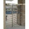 Intelligent Revolving Full Height Turnstiles Corrosion Proof Outdoor Pedestrian Access Control