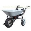 Sliver Electric Powered Wheelbarrow , 230W 3 Wheel Wheelbarrow with Motor