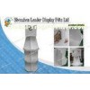 Grey Paper Three Tiers Brochure Display Stand , POP Retail Display