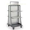 Sturdy Steel / Iron Grocery Shop Display Stands For Commodity