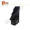 Lightweight Cardboard Display Stands , Black Display Shelves