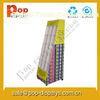 Stationery Cardboard Display Stands Lightweight / Customized
