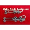 Straight Line Type Strain Clamp , Smooth High Strength Aluminium Alloy Clamp
