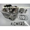 Motorcycle parts cylinder kit KCW125(WH125)