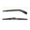 Black Automobile Rear Window Wiper Blades Replacement Rubber , Aftermarket Car Parts