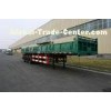 Commercial Side dump truck trailers with 3 Axles Side  with Mechanical suspension