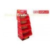 Promotional Trays Cardboard Shop Display Stands For Merchandising