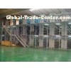 customized 3 tier 150 - 500KG steel mezzanine floor for Auto parts industry