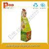 Food Cardboard Display Stands , Grocery Store Display Racks