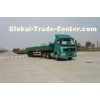 High Efficiency Side Dumper Truck With 3 Axle Side Tipper Truck For Sea Transport