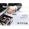 Silver Security Lockable Metal Portable Cash Box With Light Weight