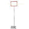 Custom Outdoor Floor Display Stand Sign Holder With Poster Frame A3 or A4