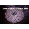 Single Twist / Double Twist Barbed Wire For Pasture / Railway Fence