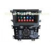 Wifi SWC RDS Car GPS Ford 2014 Edge Navigation 1024 x 600 Rearview Camera Android DVD Player
