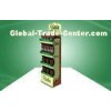 Customized Candy POP Cardboard Display With Four Shelf , cardboard floor display stands