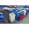Thickness of raw materia 0.3-0.6mm Classic Glazed Tile Colored Tile Forming Machine