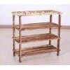Custom Solid Wooden Display Stands Home Furniture In Balcony