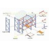 Stainless Steel Q235 Vertical Pallet Storage Racks With Adjustable Beam