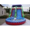 Amusement Park Inflatable Swimming Pool Water Slide CE AU With Double Stitch