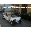 Residential Area Patrol six seat Electric Golf Carts / EV Electric Vehicle 48V / 12V