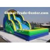 EN14960 PVC Slippery Inflatable Water Slide / Long Water Slides For Backyard