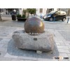 Large granite ball fountain