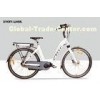 26 Inch Girls City E Bike 250W 48V Aluminum Frame Shimano Derailleur