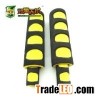 110mm Length Bi-color Foam Motorcycle Handle&Bicycle Handlebar (finger pattern abrasive)