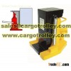 Hydraulic toe jack manual operation