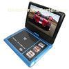 Blue, Red, Black, Yellow Portable Cars Dvd Players With Rechargeable Lithium Battery, Tv / Fm Radio