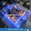 Miniature scale model for house plan and layout , architectural interior models