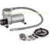Black and Silver Air Ride Suspension Compressor With Fast Pump Function Air Tank