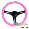 350mm Black Spoke Mercedes Steering Wheel