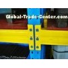 Industrial Back To Back Selective Pallet Racking With Deoil , Derusting Surface