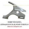 metal Steel Auto Rear Fender for the Left Panel of Korean Hyundai Verna OEM 71503-0UC00