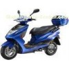 Blue 4000W Li-ion Electric Moped Scooter , CEM Electric Scooter LS-F22