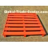 Powder Coated Galvanized Packaging Steel Pallet With Heavy Loading Support