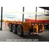 40ft skeleton container semitrailer / tri-axle truck chassis frame